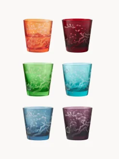 Clearance Pols Potten Verres à eau Blossom, 6 élém.