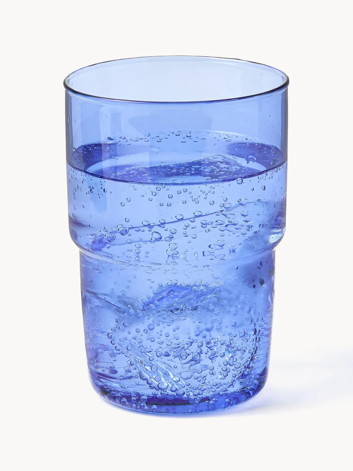 Outlet Lyngby Verres à eau en verre borosilicate Torino, 2 pièces Bleu, transparent