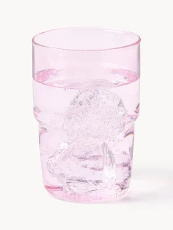 Best Lyngby Verres à eau en verre borosilicate Torino, 2 pièces Rose, transparent