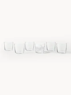 Discount Lsa International Verres à eau en verre fin Gio, 6 pièces