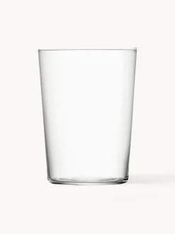 Hot Lsa International Verres à eau en verre fin Gio, 6 pièces