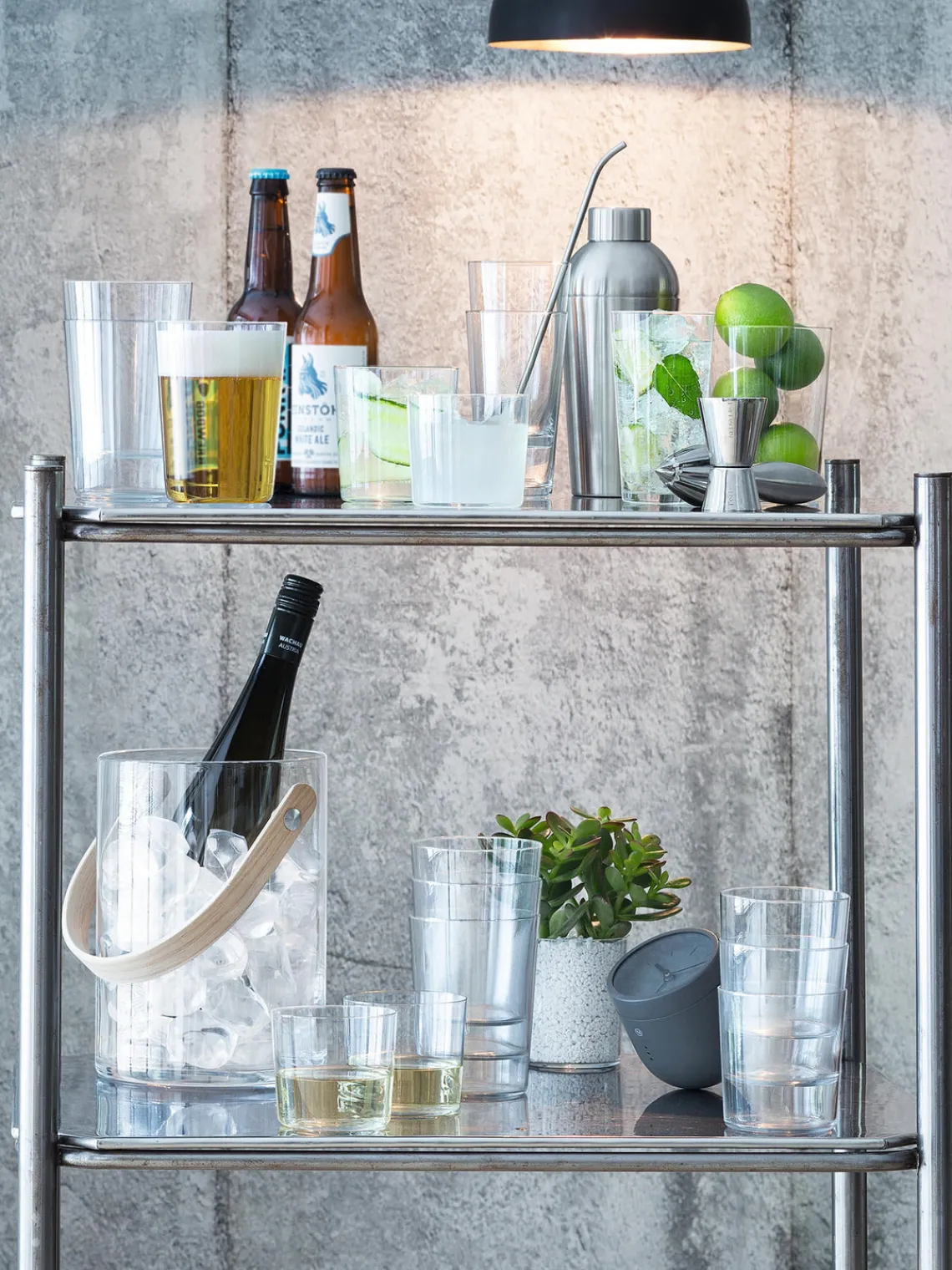 Hot Lsa International Verres à eau en verre fin Gio, 6 pièces