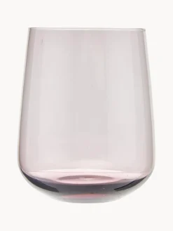 New Bitossi Home Verres à eau en verre soufflé bouche Desigual, 6 élém. Multicolore, transparent
