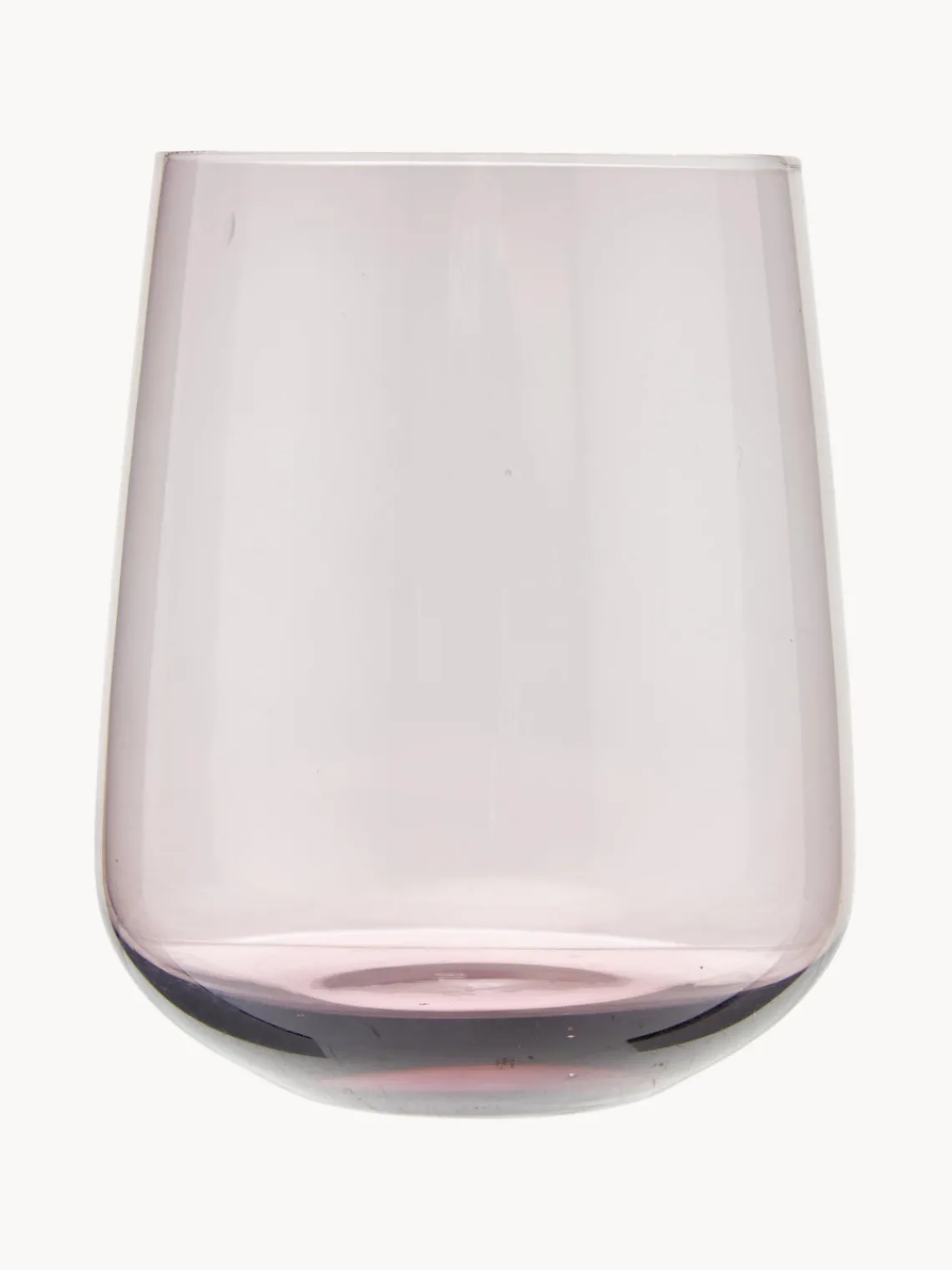 New Bitossi Home Verres à eau en verre soufflé bouche Desigual, 6 élém. Multicolore, transparent