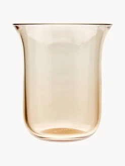 New Bitossi Home Verres à eau en verre soufflé bouche Desigual, 6 élém. Multicolore, transparent