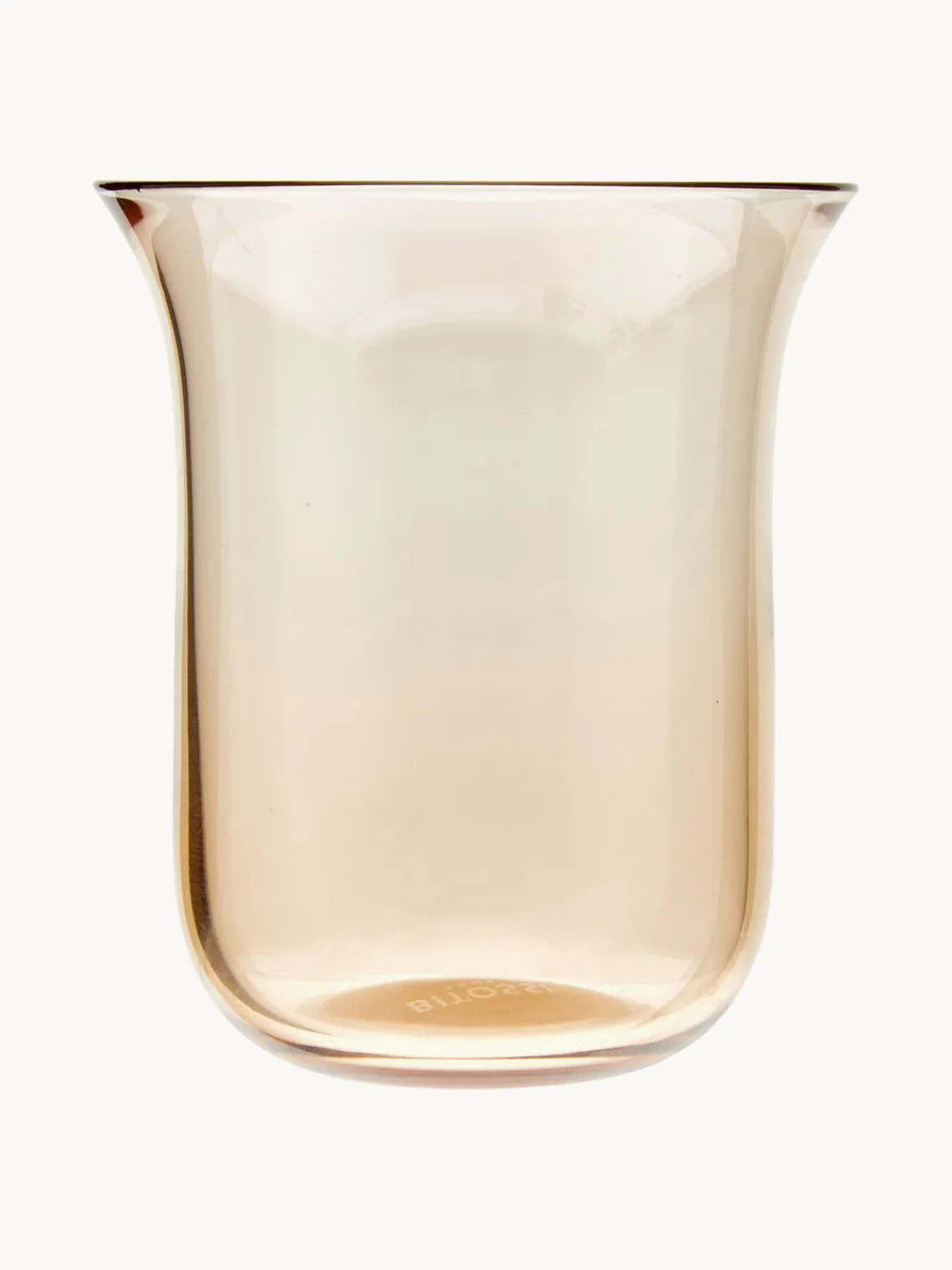 New Bitossi Home Verres à eau en verre soufflé bouche Desigual, 6 élém. Multicolore, transparent
