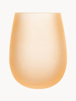 Sale Villa D'Este Home Tivoli Verres à eau Happy Hour, 6 élém. Tons orange et brun, mat