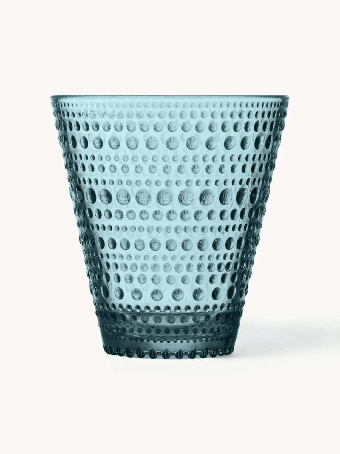 New iittala Verres à eau Kastehelmi, 2 pièces Turquoise, transparent
