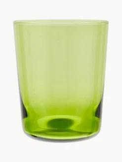 Hot Bitossi Home Verres à eau soufflés bouche Diseguale, 6 élém. Multicolore, transparent