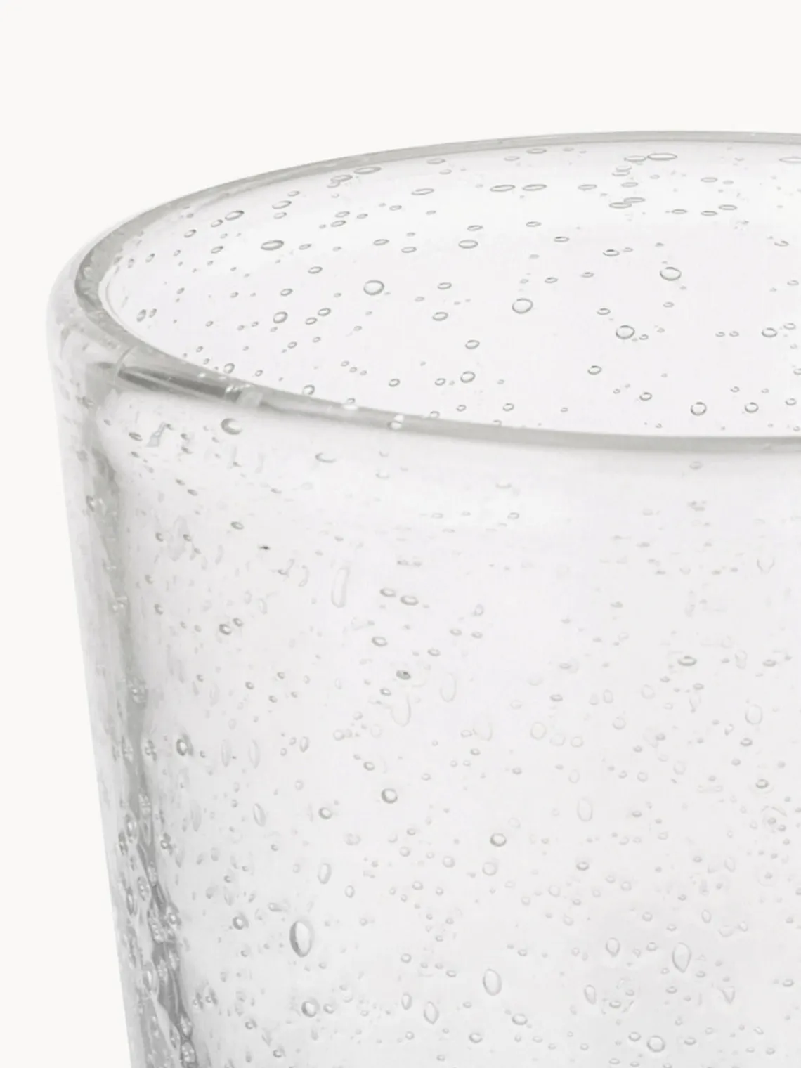 Clearance Broste Copenhagen Verres à eau soufflés bouche Bubble, 4 pièces