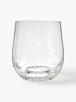 Best Broste Copenhagen Verres à eau soufflés bouche Bubble, 4 pièces