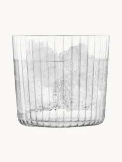 Clearance Lsa International Verres à eau soufflés bouche Gio, 4 pièces