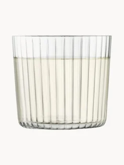 Clearance Lsa International Verres à eau soufflés bouche Gio, 4 pièces