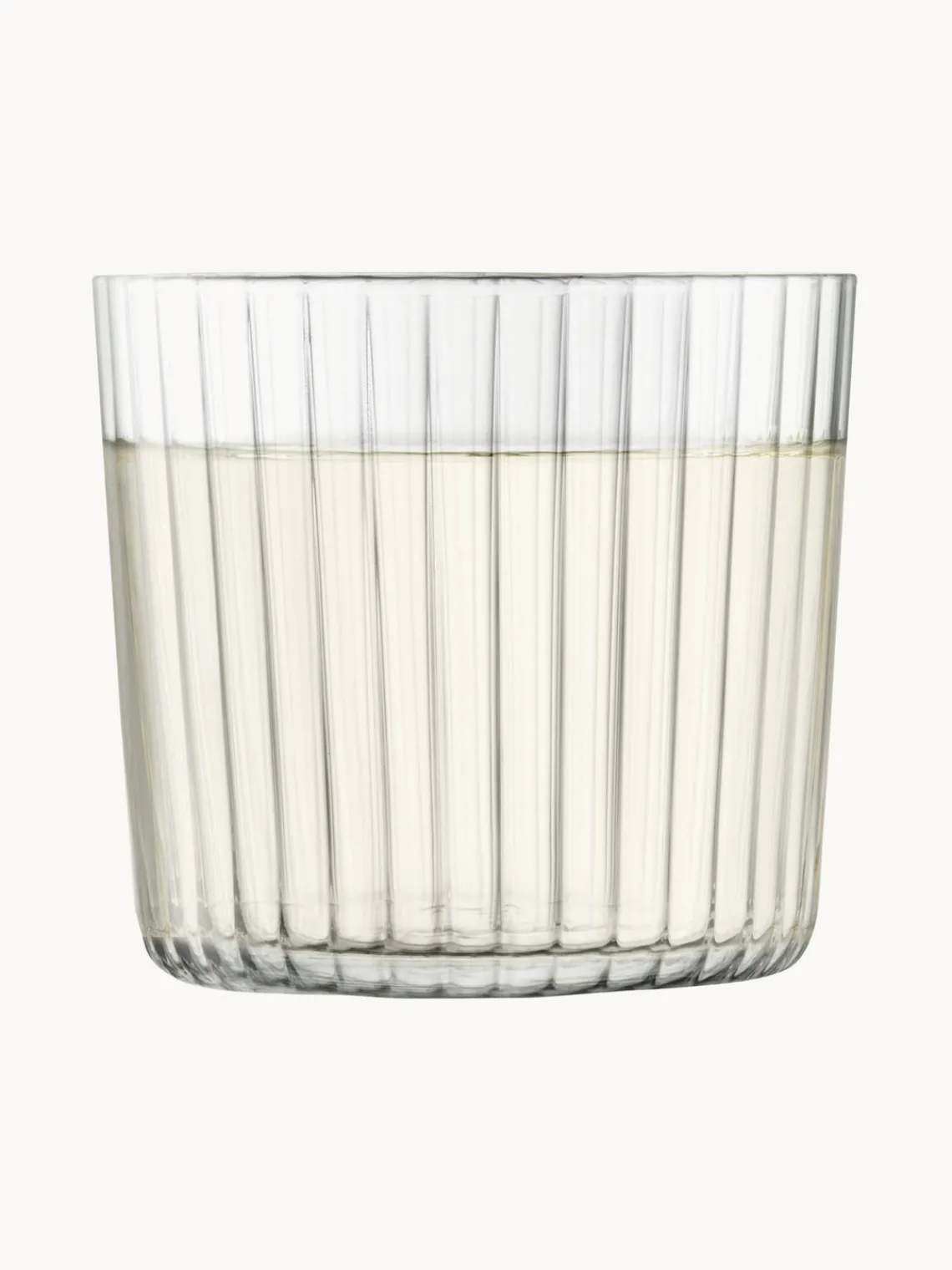 Clearance Lsa International Verres à eau soufflés bouche Gio, 4 pièces