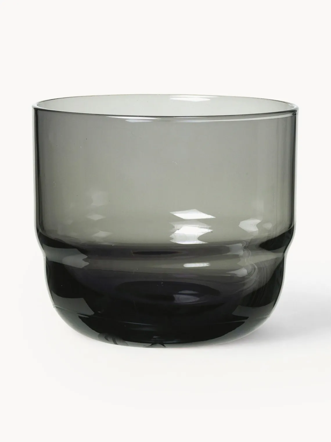 New Broste Copenhagen Verres à eau soufflés bouche Nordic Bistro, 4 pièces