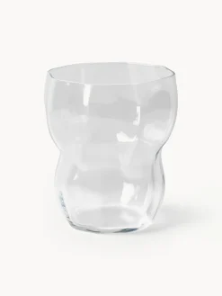 Best Broste Copenhagen Verres à eau soufflés bouche Limfjord, 4 pièces Transparent