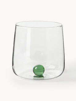 Discount zafferano Verres à eau soufflés bouche Bilia, 6 élém.