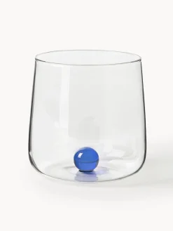 Discount zafferano Verres à eau soufflés bouche Bilia, 6 élém.