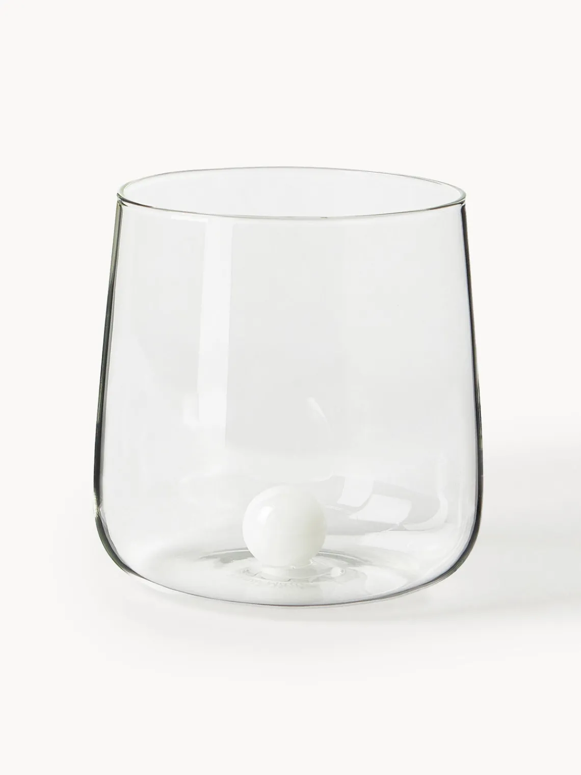Discount zafferano Verres à eau soufflés bouche Bilia, 6 élém.