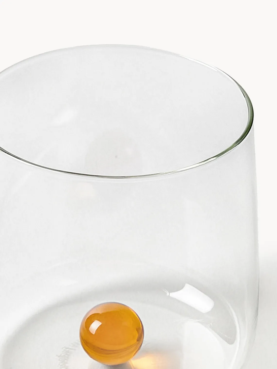 Discount zafferano Verres à eau soufflés bouche Bilia, 6 élém.