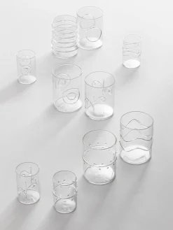 Outlet ICHENDORF Verres à liqueur artisanaux Deco' Clear, 6 élém.