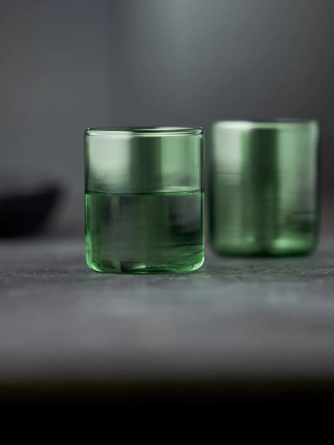 Discount Lyngby Verres à liqueur en verre borosilicate Torino, 2 pièces Vert, transparent,