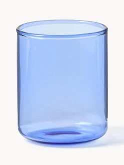 Hot Lyngby Verres à liqueur en verre borosilicate Torino, 2 pièces Bleu, transparent