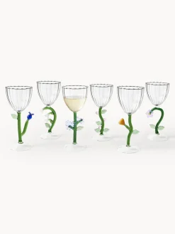 Outlet ICHENDORF Verres à vin artisanaux Botanica, 6 pièces