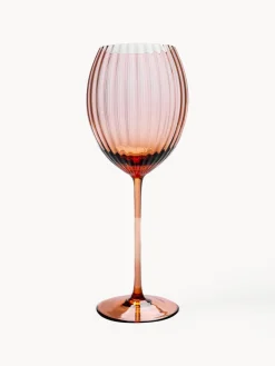 Fashion ANNA VON LIPA Verres à vin blanc artisanaux Lyon, 2 pièces Terracotta