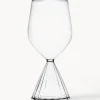 Hot ICHENDORF Verres à vin blanc artisanaux Tutu, 2 pièces