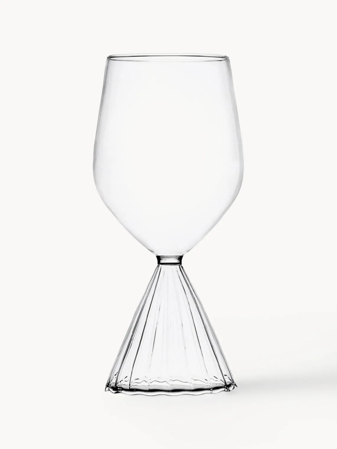 Hot ICHENDORF Verres à vin blanc artisanaux Tutu, 2 pièces