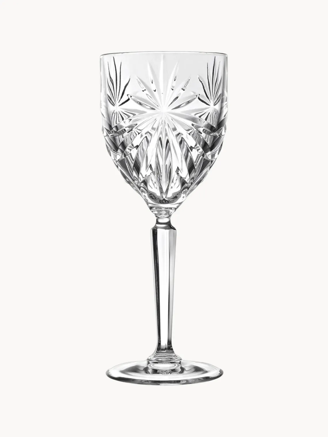 New RCR Verres à vin blanc en cristal Oasis, 6 pièces