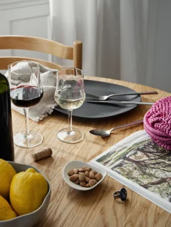 Clearance Broste Copenhagen Verres à vin blanc soufflés bouche Limfjord, 4 pièces