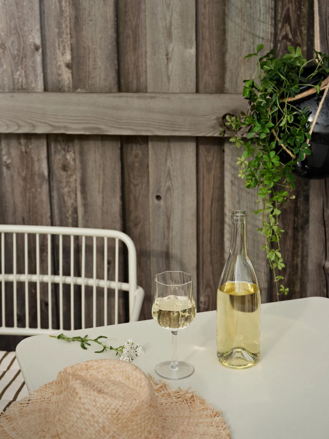 Clearance Broste Copenhagen Verres à vin blanc soufflés bouche Limfjord, 4 pièces