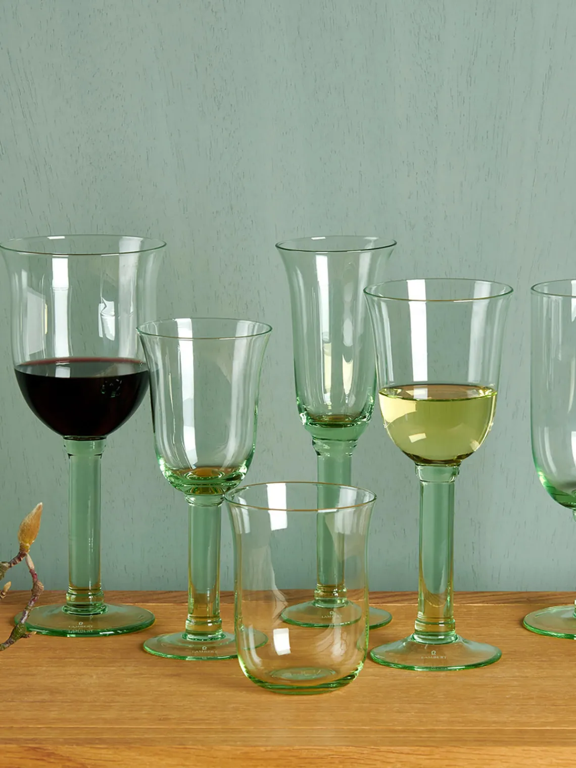 Sale LAMBERT Verres à vin blanc soufflés bouche Corsica, 6 pièces