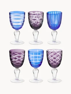 Sale Pols Potten Verres à vin Cobalt, 6 élém.