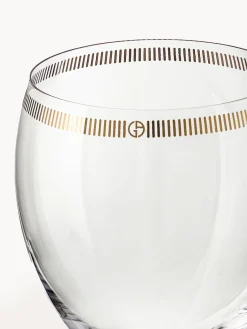 Best Armani Casa Verres à vin en cristal doré Dvorak, 6 pièces