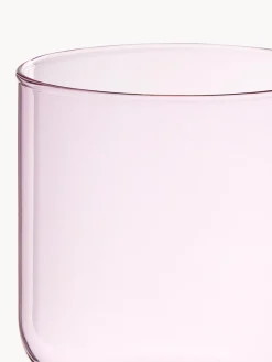 Outlet Lyngby Verres à vin en verre borosilicaté Torino, 2 pièces Rose pâle transparent, vert