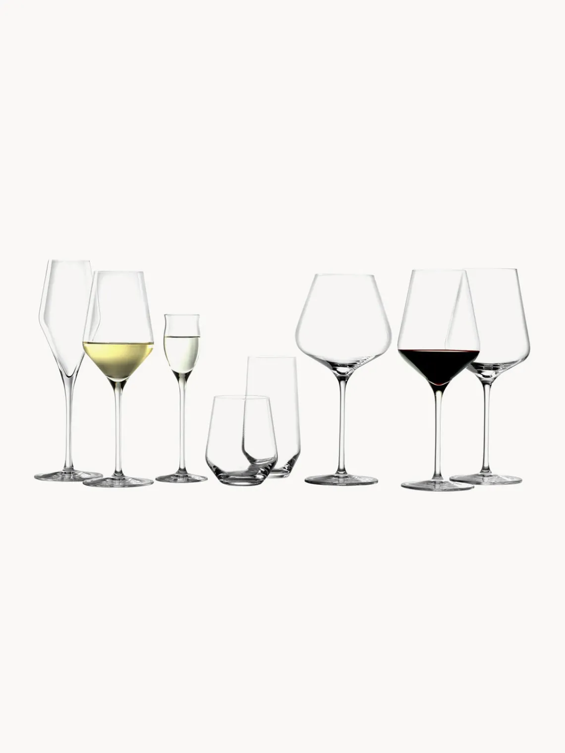 Sale Stölzle Lausitz Verres à vin rouge en cristal Quatrophil, 6 pièces