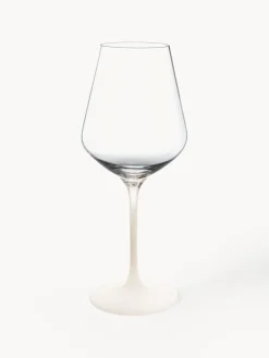 New Villeroy & Boch Verres à vin rouge en cristal Manufacture Rock, 4 pièces Transparent, blanc