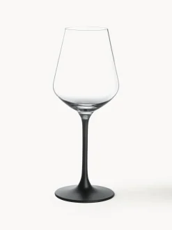 Best Villeroy & Boch Verres à vin rouge en cristal Manufacture Rock, 4 pièces Transparent, noir