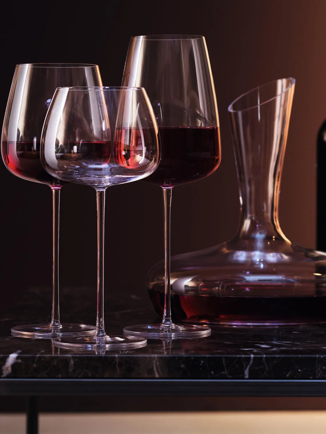 Discount Lsa International Verres à vin rouge soufflés bouche Wine Culture, 2 pièces
