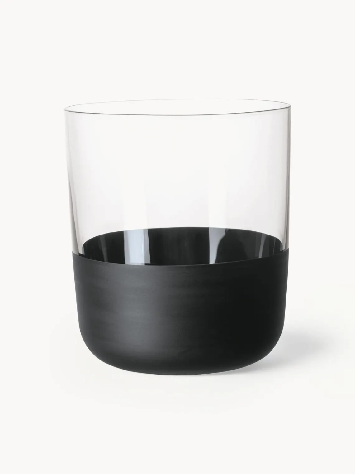 Best Villeroy & Boch Verres à whisky en cristal Manufacture Rock, 4 pièces Transparent, noir