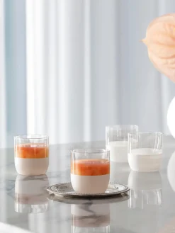 Fashion Villeroy & Boch Verres à whisky en cristal Manufacture Rock, 4 pièces Transparent, blanc