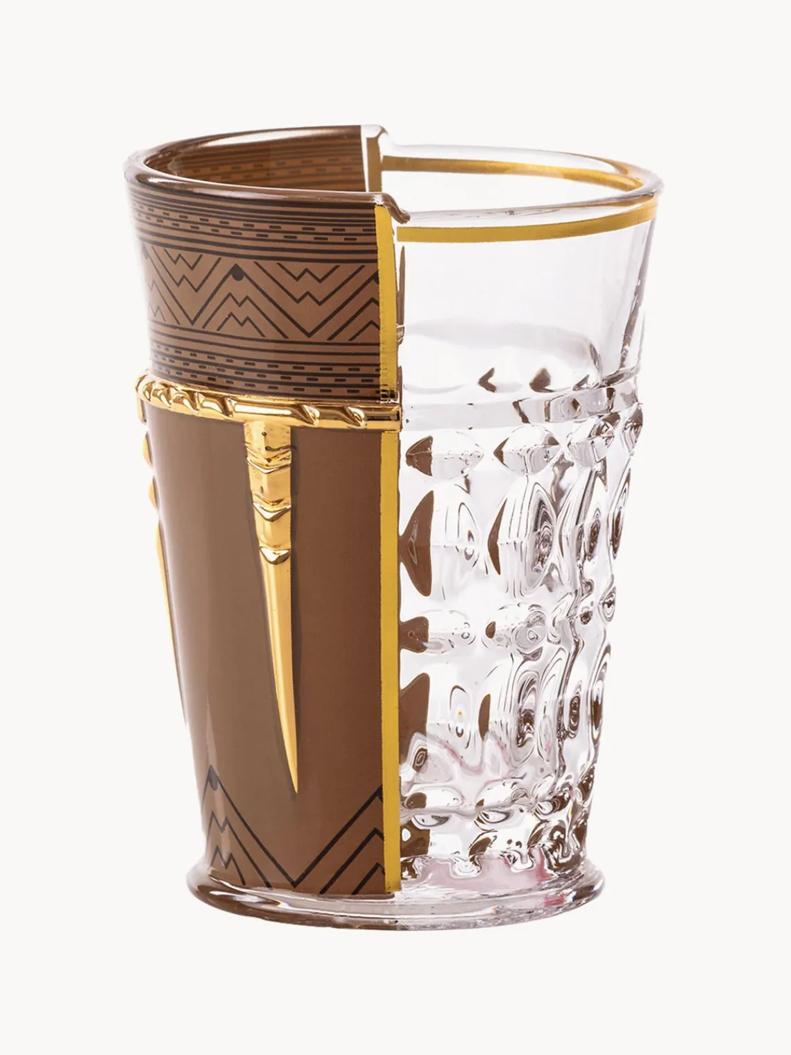Discount SELETTI Verres en cristal Hybrid, 3 élém.