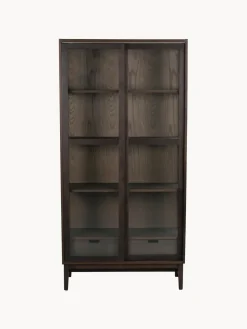 Fashion Rowico Vitrine en chêne Hazelton