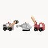 Discount Bloomingville Mini Voitures en bois pour enfant Bruno, 3 élém.